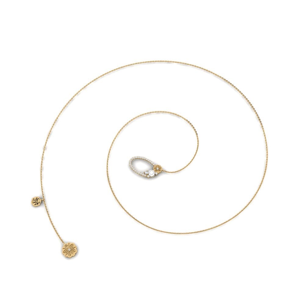 Zirconia Women's Necklace Bunyi