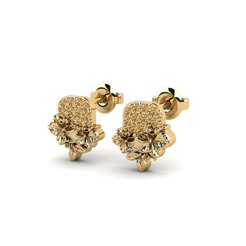 Brown Diamond Women's Earring Chrystie