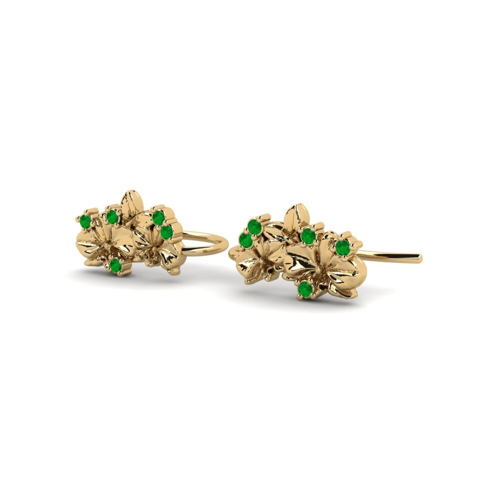 Emerald Women's Earring Ebure