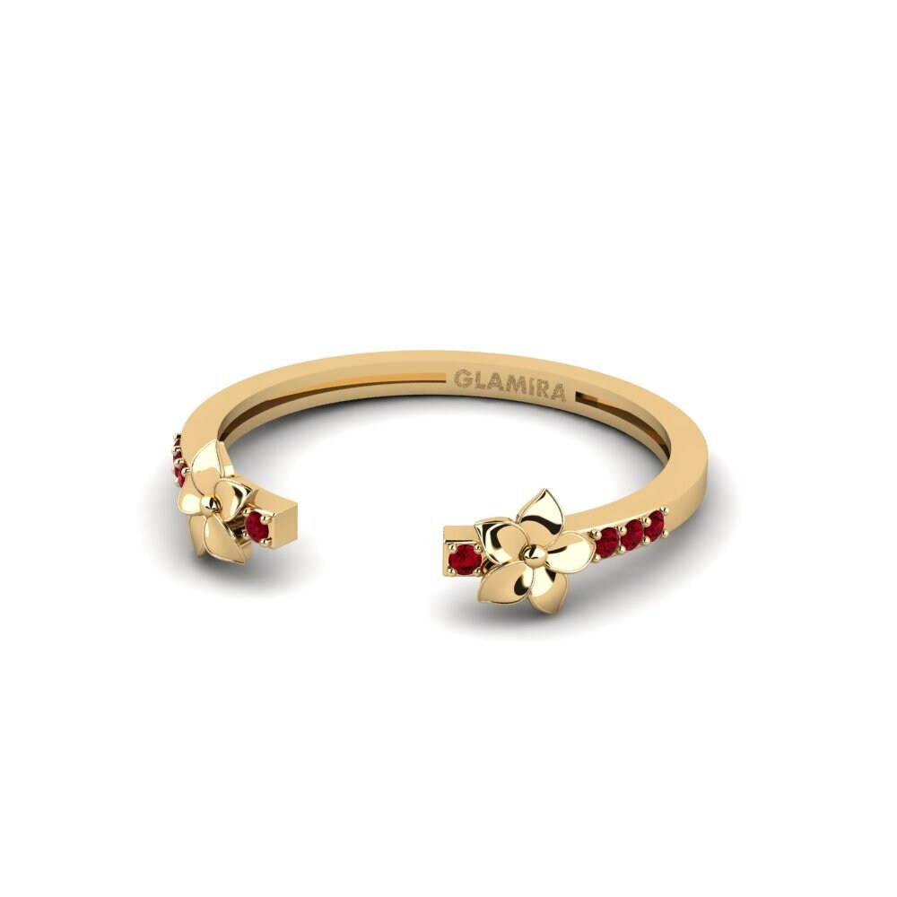 Circonita Roja Anillo Elyore