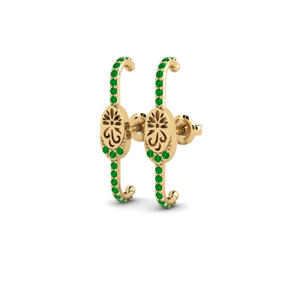 Emerald Women's Earring Gladlynt