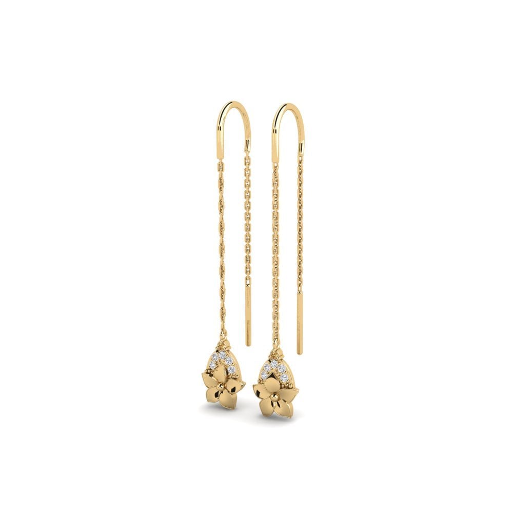 Brown Diamond Women's Earring Mayfere