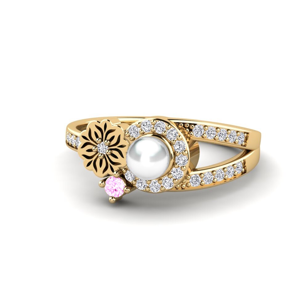 Zafiro Rosado Anillo Nzoroko