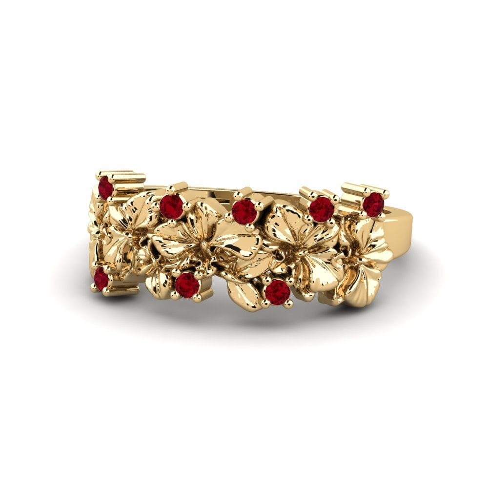 Circonita Roja Anillo Portabellia