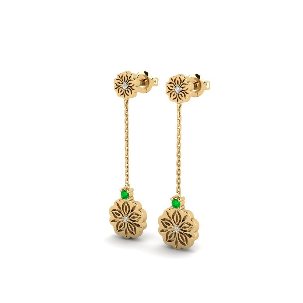 Emerald Women's Earring Rawng