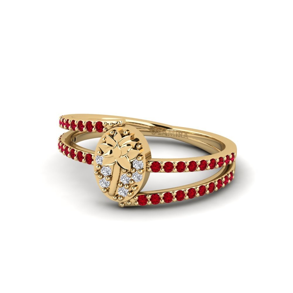 Circonita Roja Anillo Seravine