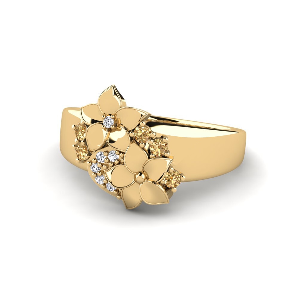 Brown Diamond Ring Silven