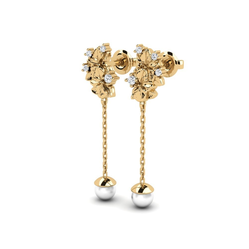 Zirconia Women's Earring Sohae - B