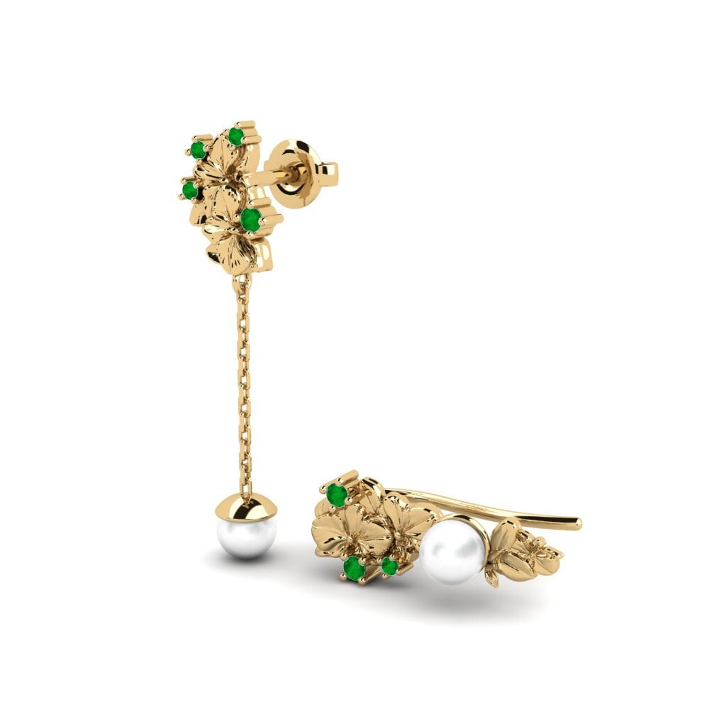 Emerald Women's Earring Sohae - SET