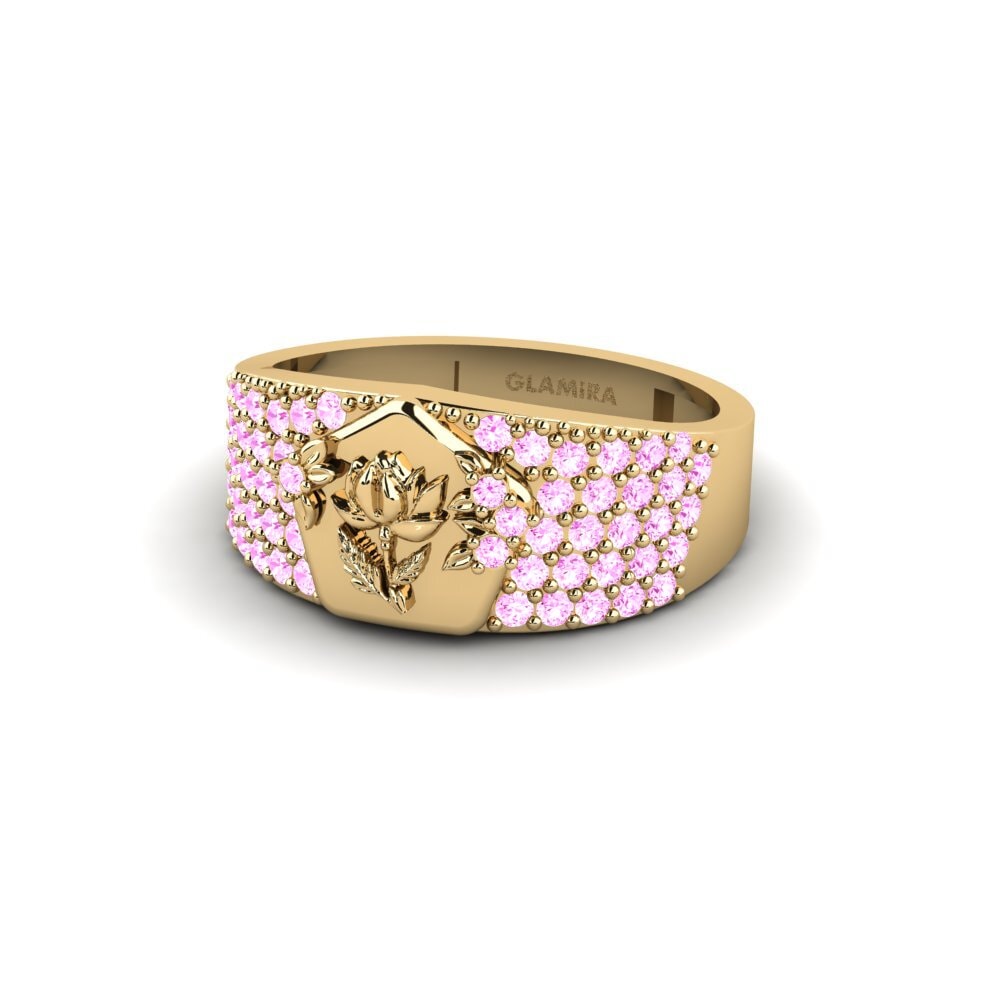 Pink Sapphire Ring Trabalho