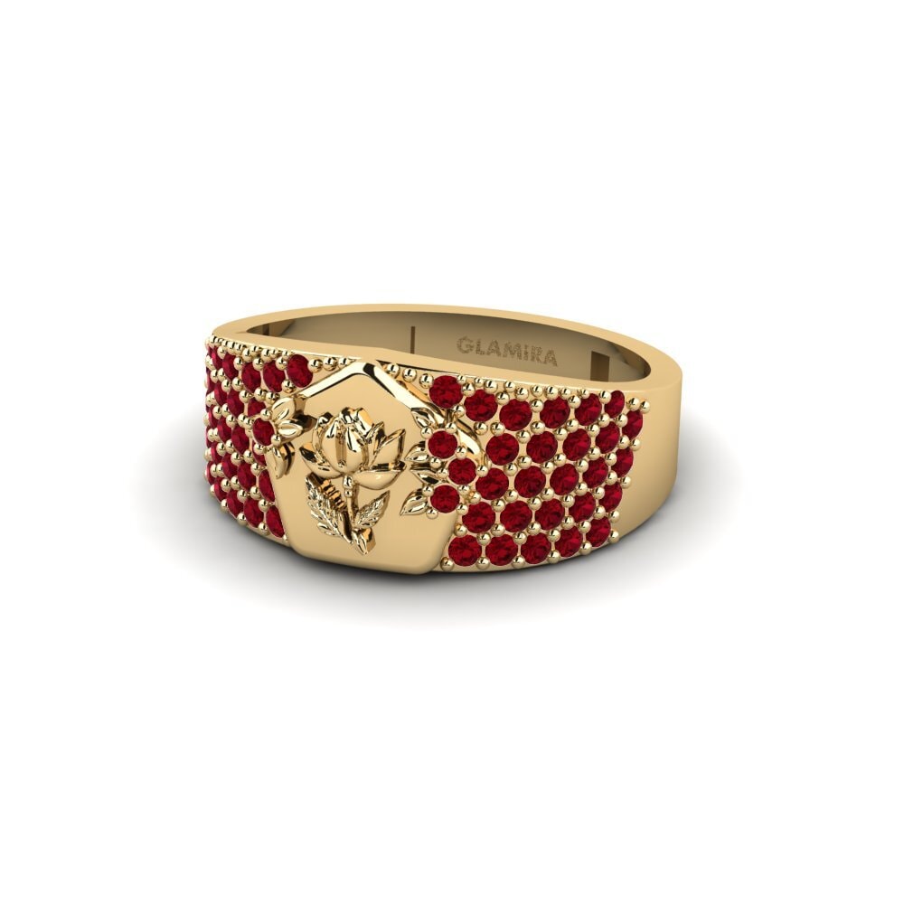 Circonita Roja Anillo Trabalho