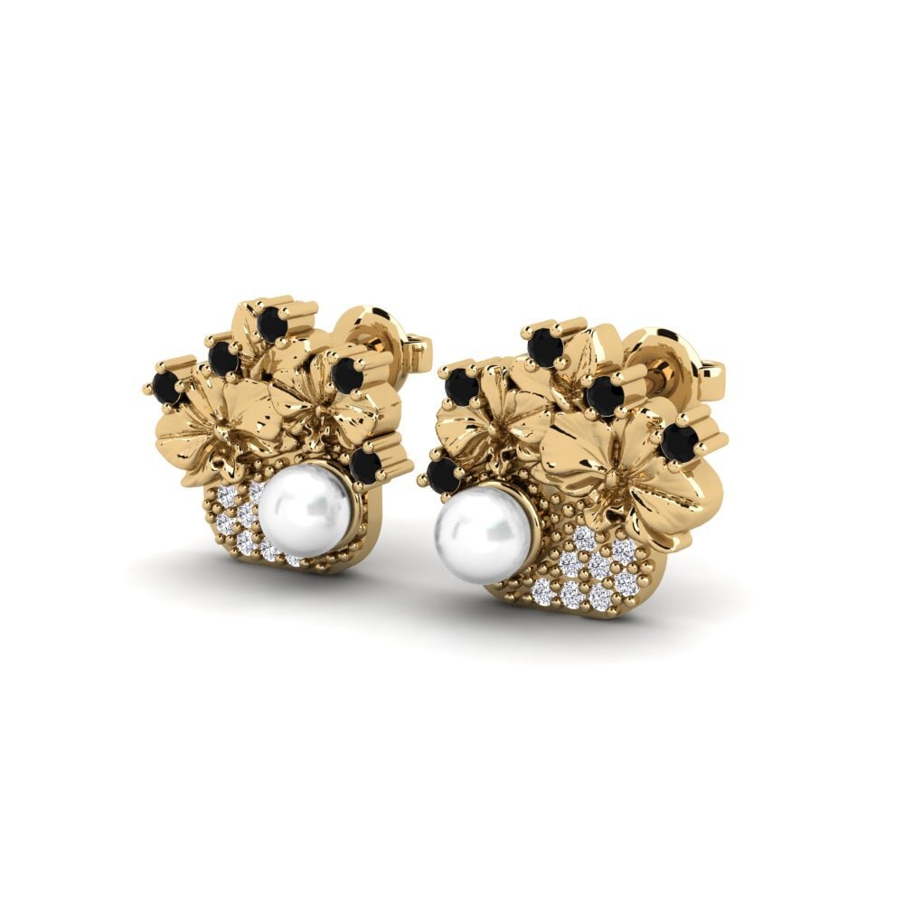 Black Diamond Women's Earring Valea