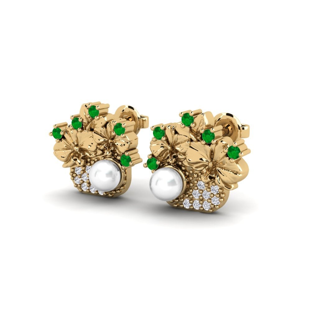 Emerald Women's Earring Valea