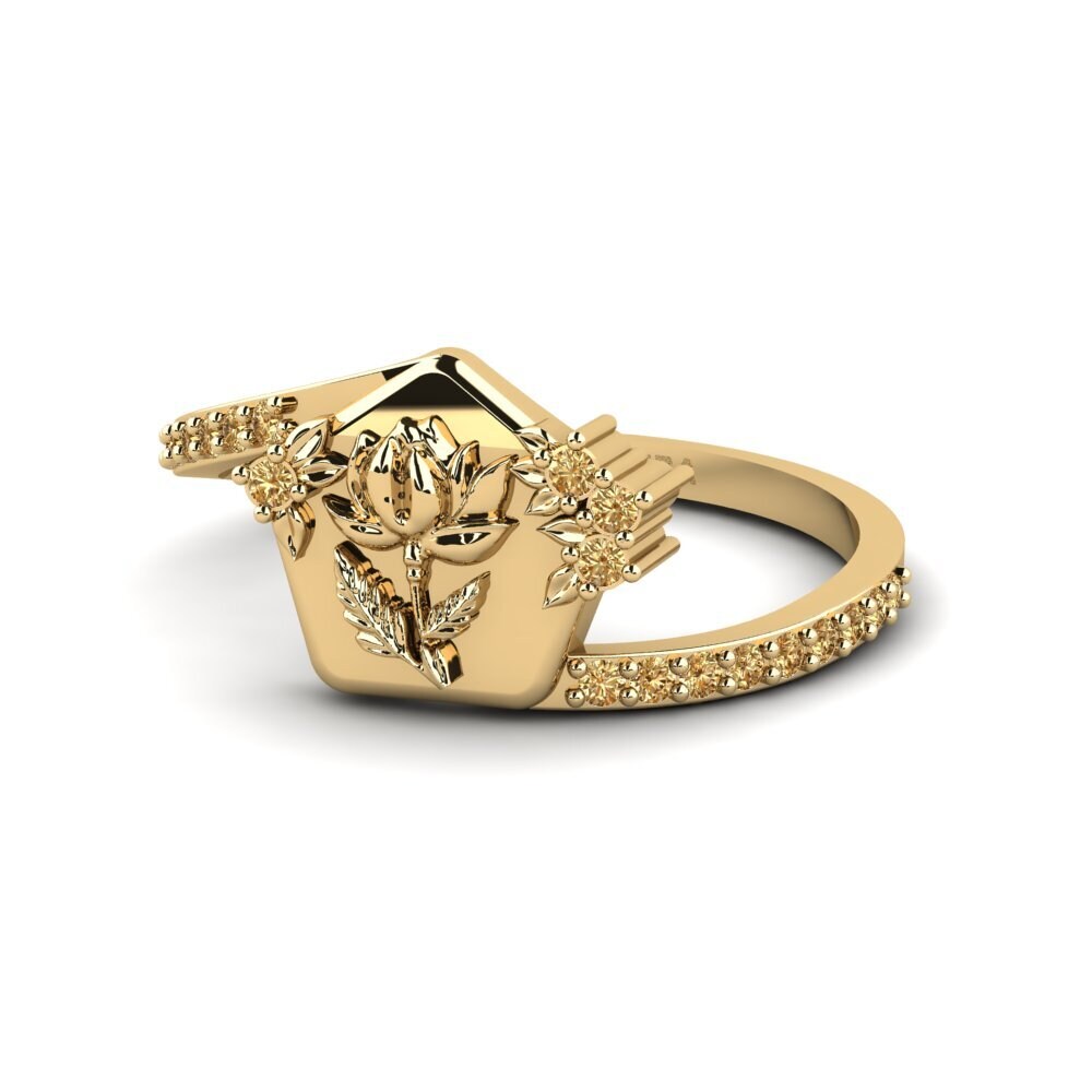 Brown Diamond Ring Varslighet