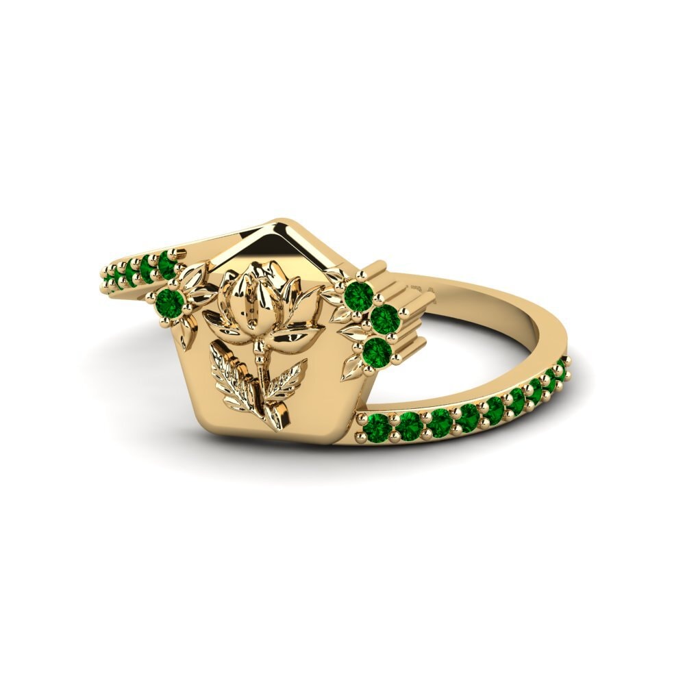 Circonita Verde Anillo Varslighet