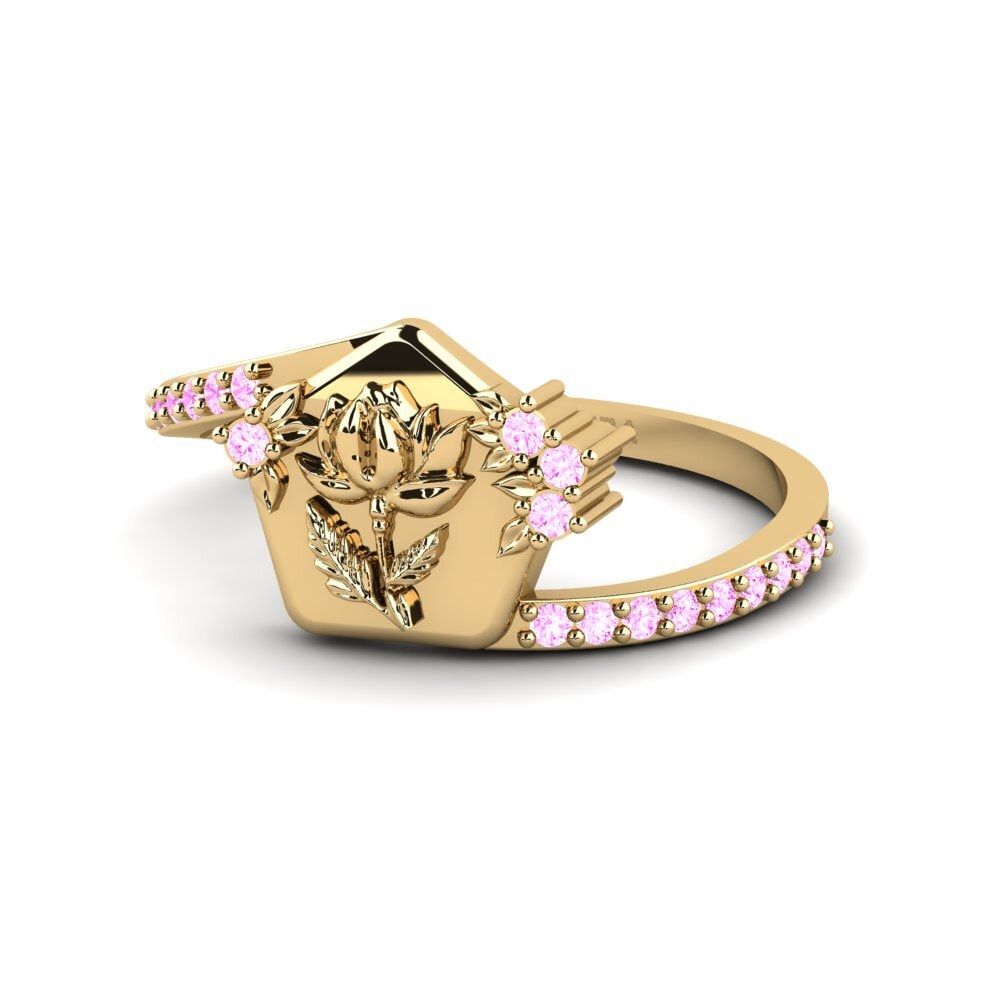 Pink Sapphire Ring Varslighet