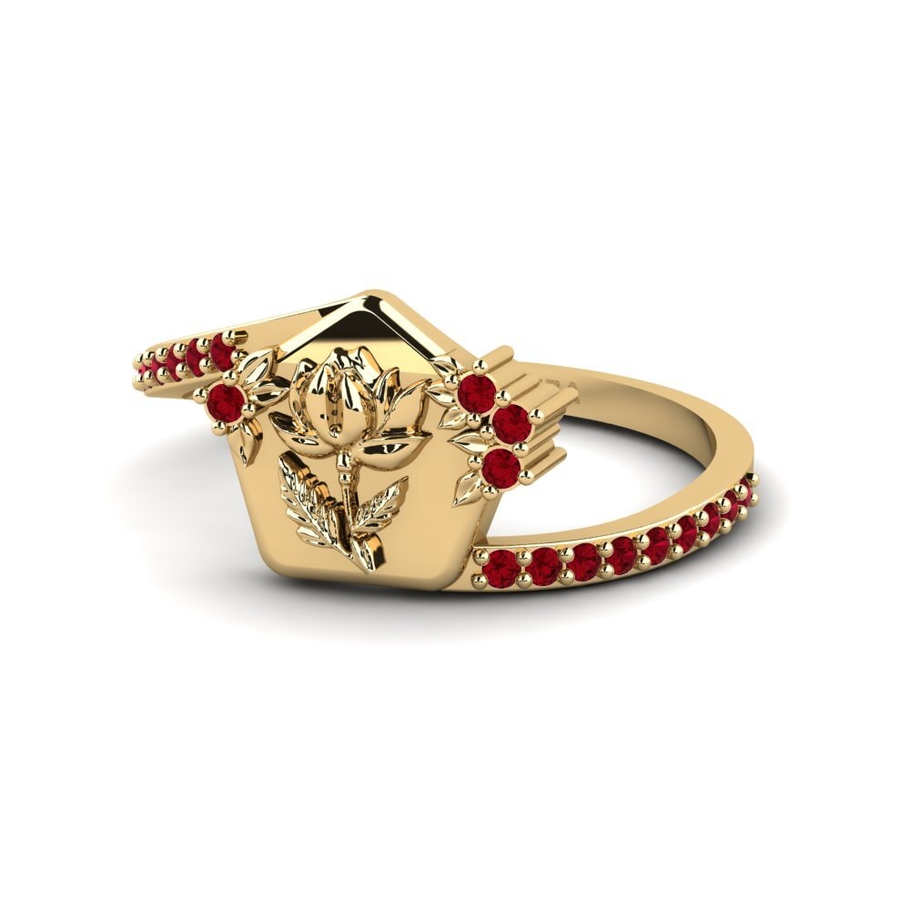 Circonita Roja Anillo Varslighet