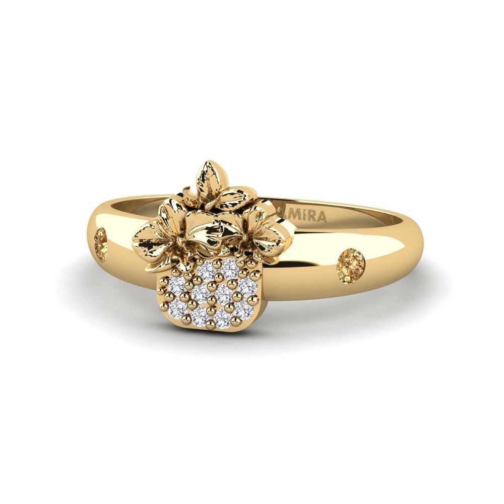 Brown Diamond Ring Veloria