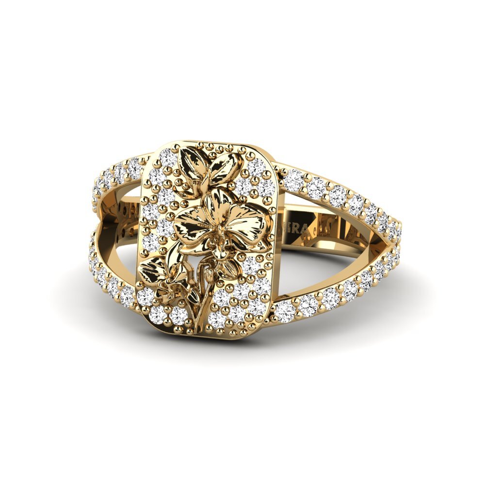 Moissanita Anillo Vielle