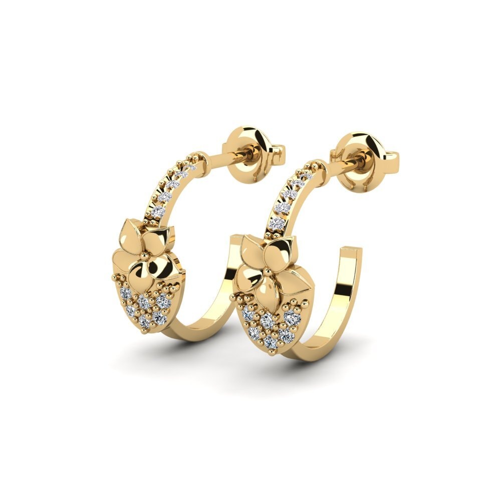 Zirconia Women's Earring Washine