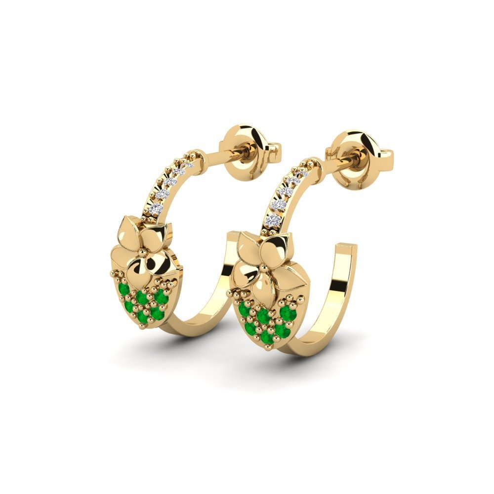 Emerald Women's Earring Washine
