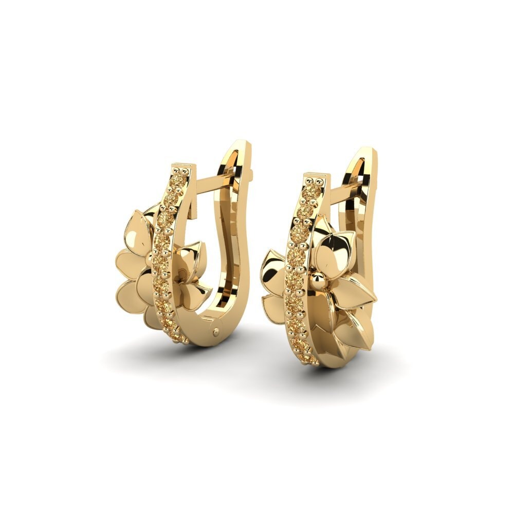 Brown Diamond Women's Earring Waverly