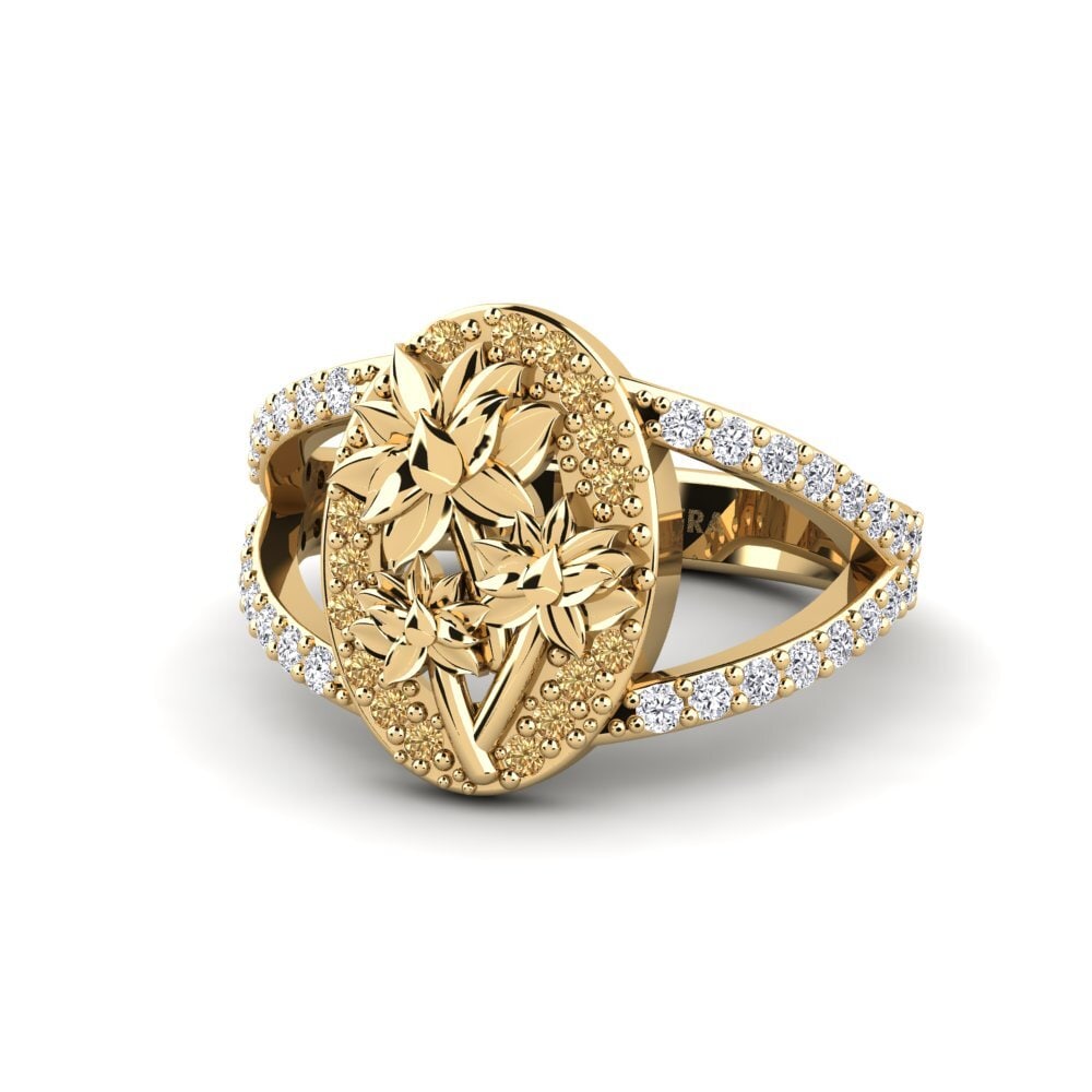 Brown Diamond Ring Alpia