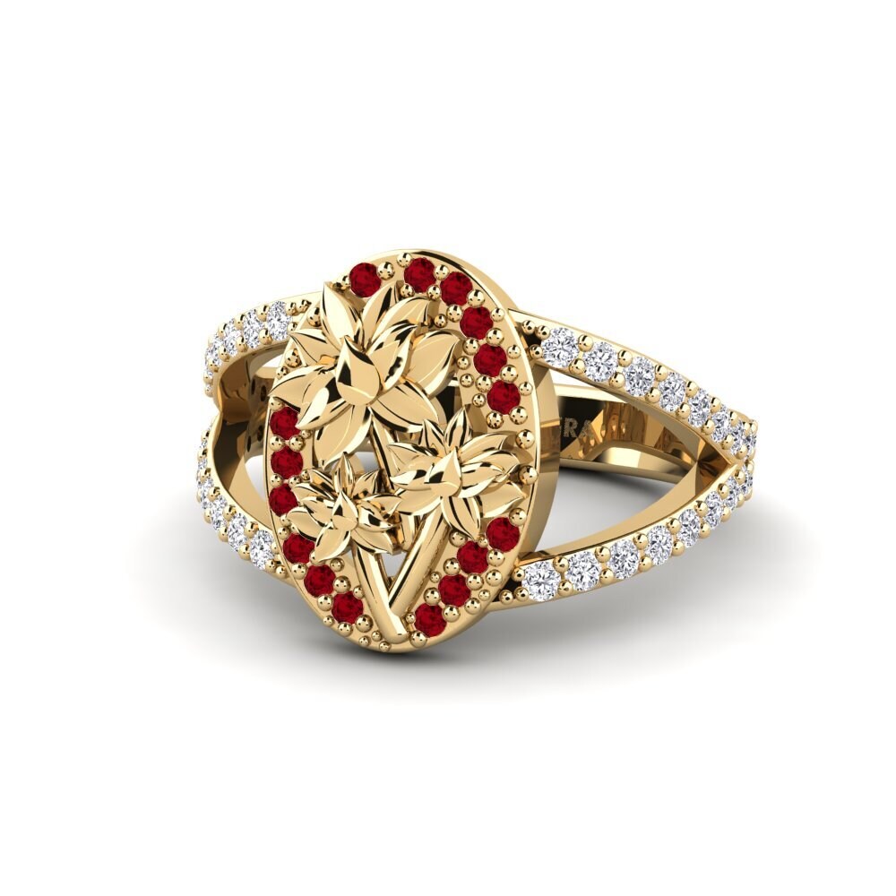 Circonita Roja Anillo Alpia
