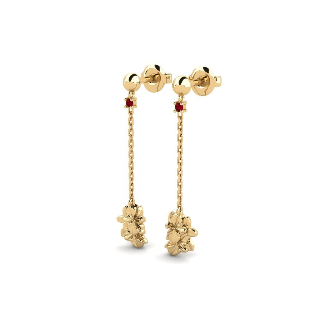 Red Zirconia Women's Earring Beekman