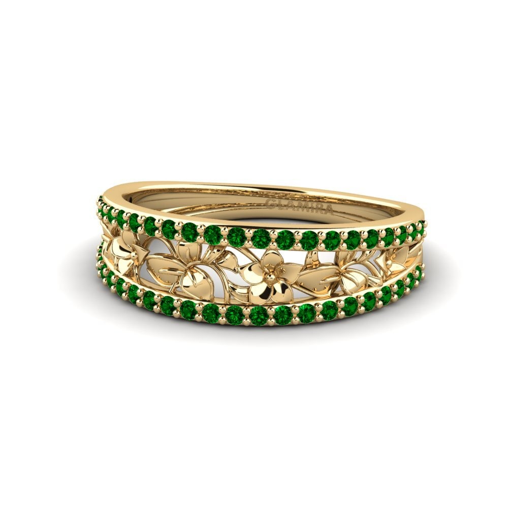 Circonita Verde Anillo Bowery