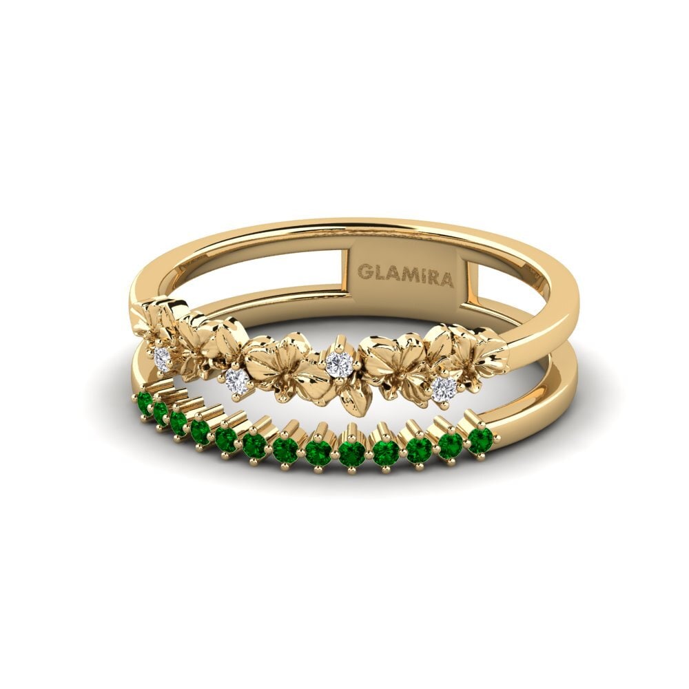 Circonita Verde Anillo Bromelle