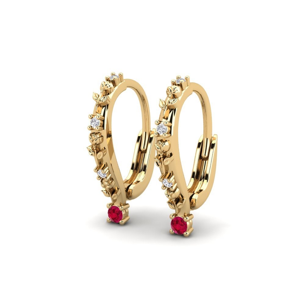 Ruby Women's Earring Chiselia
