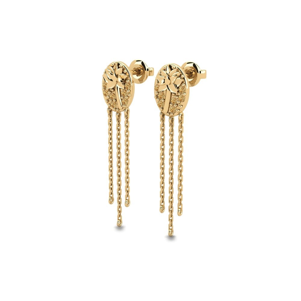Brown Diamond Women's Earring Clarencia