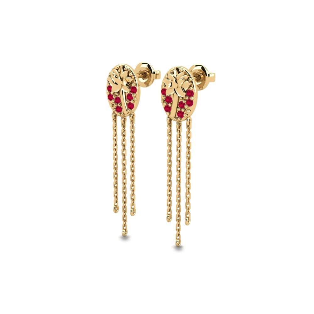 Ruby Women's Earring Clarencia