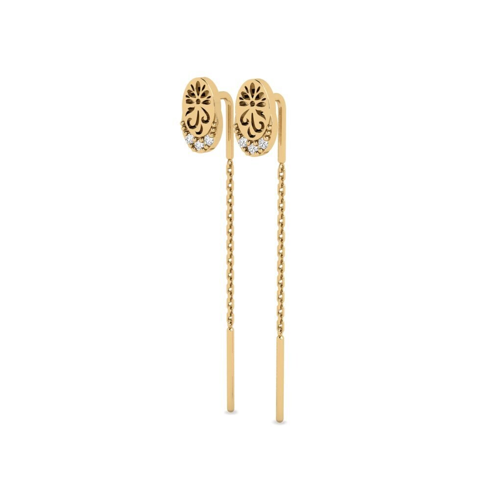Moissanite Women's Earring Creeoil