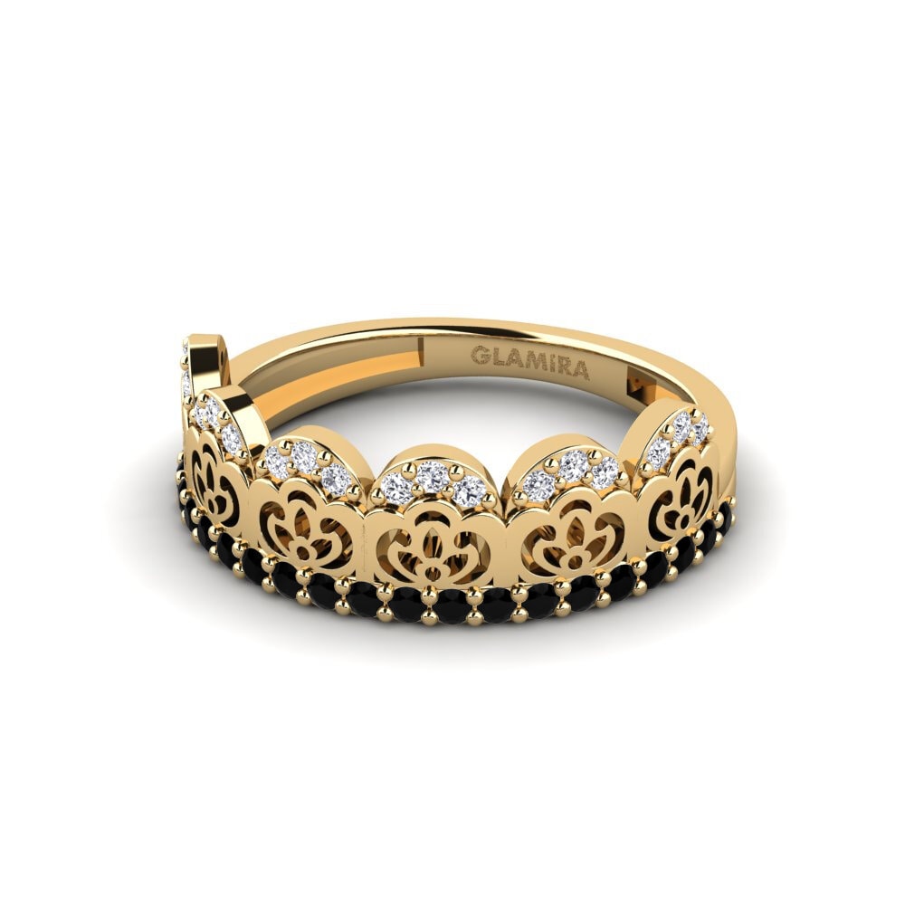 Zafiro negro Anillo Culuri