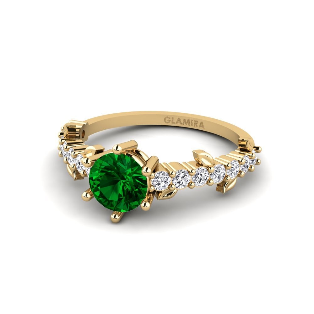 Green Zirconia Ring Efimero