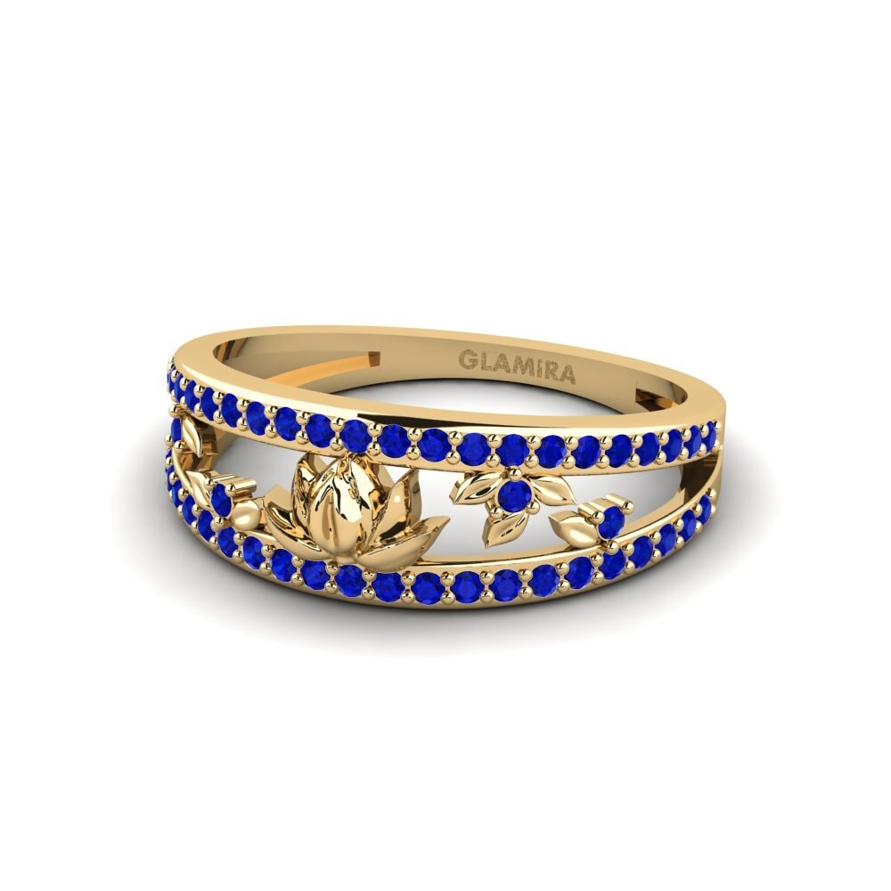Sapphire Ring Embossia