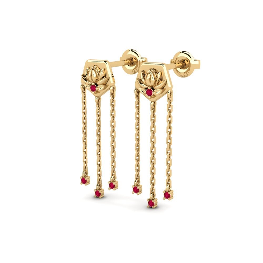 Ruby Women's Earring Enhiesto