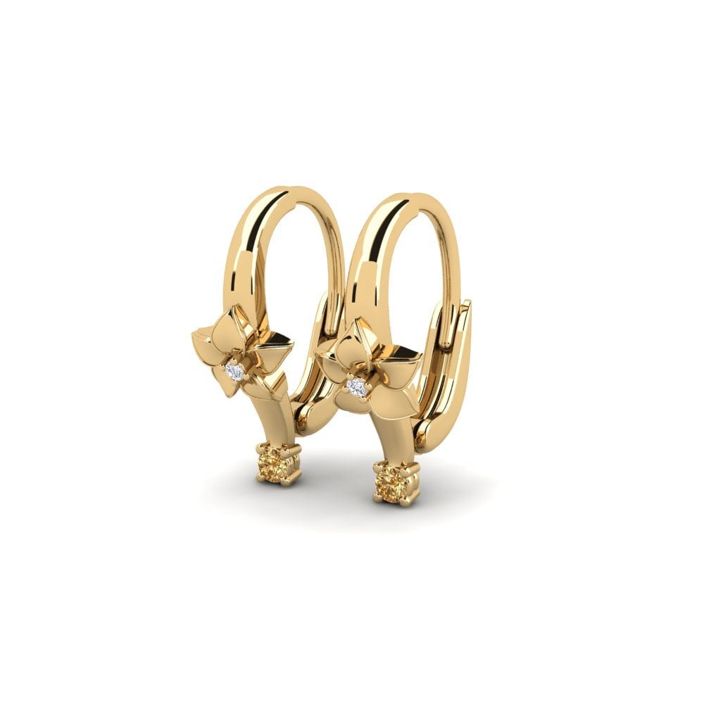 Brown Diamond Women's Earring Gansevoort