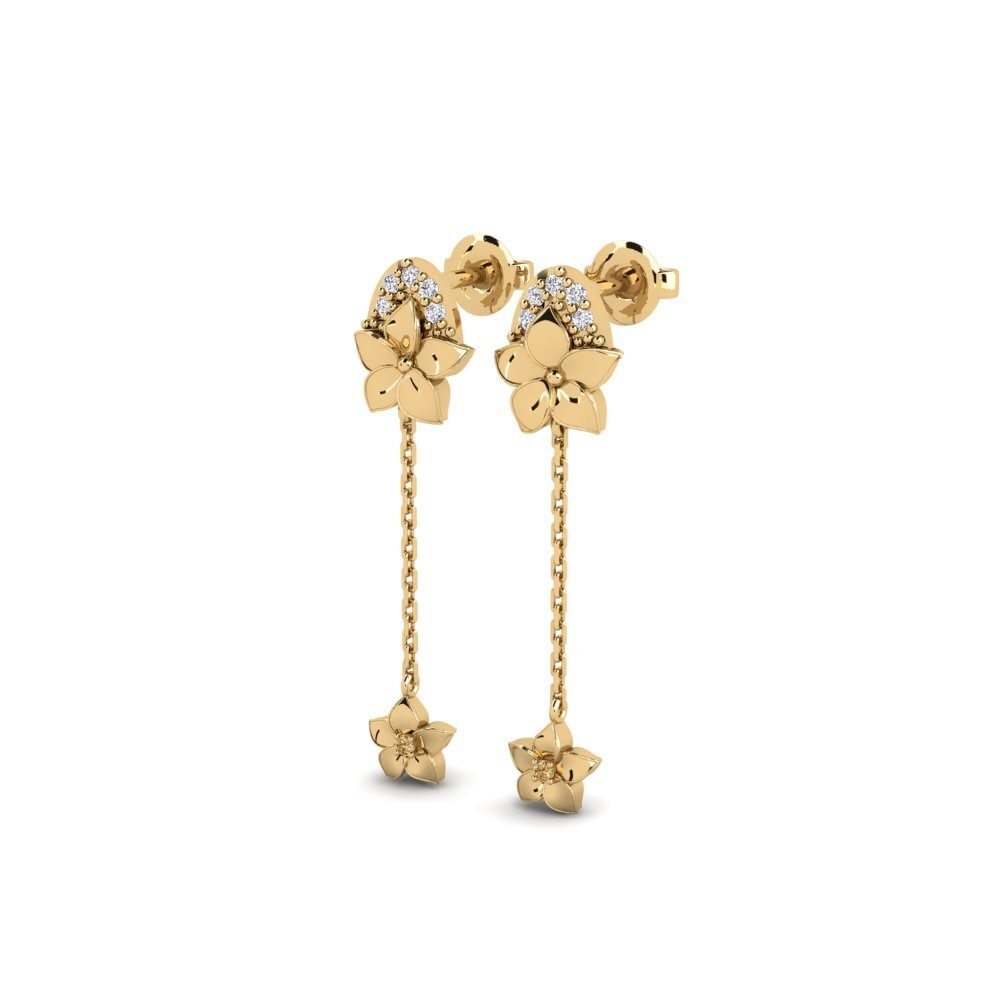 Brown Diamond Women's Earring Glacier