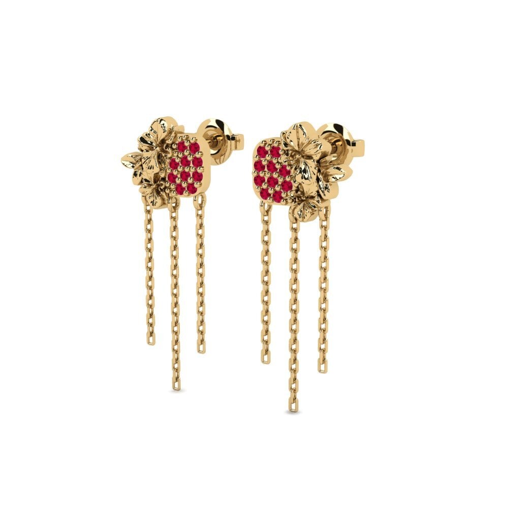 Ruby Women's Earring Hollayne