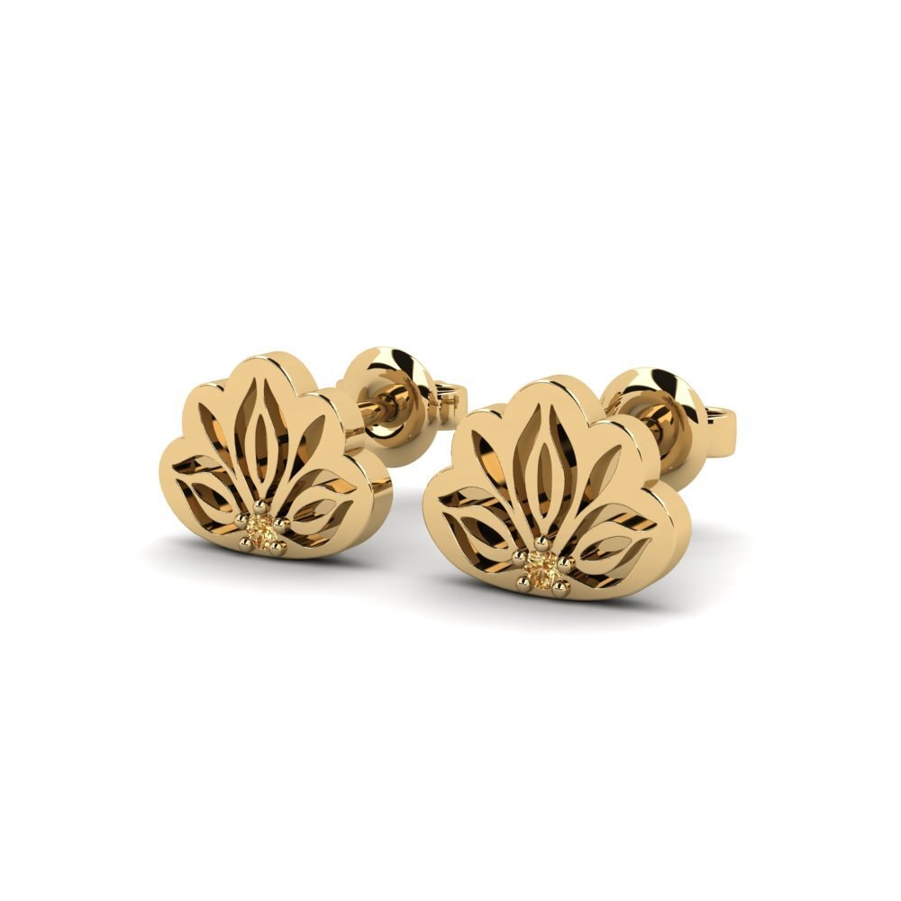 Brown Diamond Women's Earring Iluba