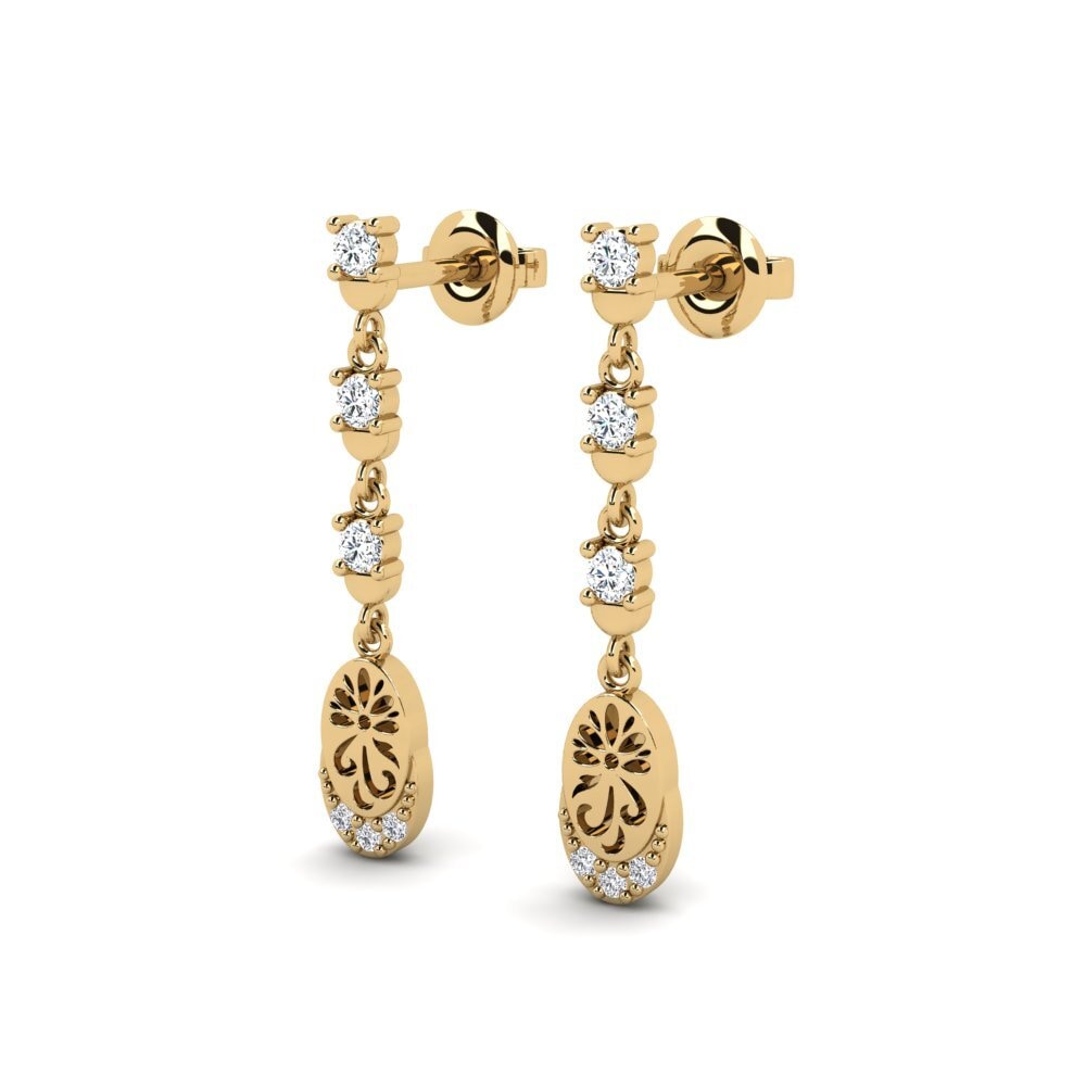 Zirconia Women's Earring Kontentu - A