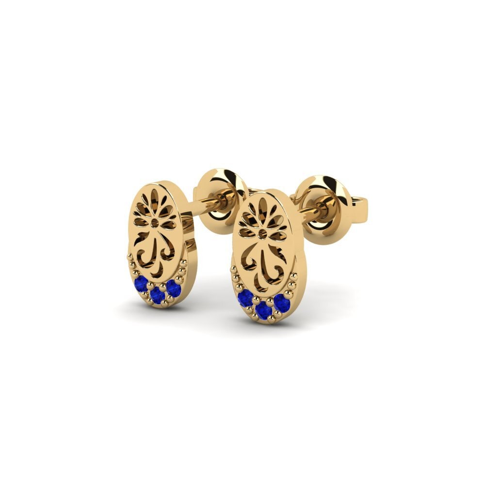 Sapphire Women's Earring Kontentu - B