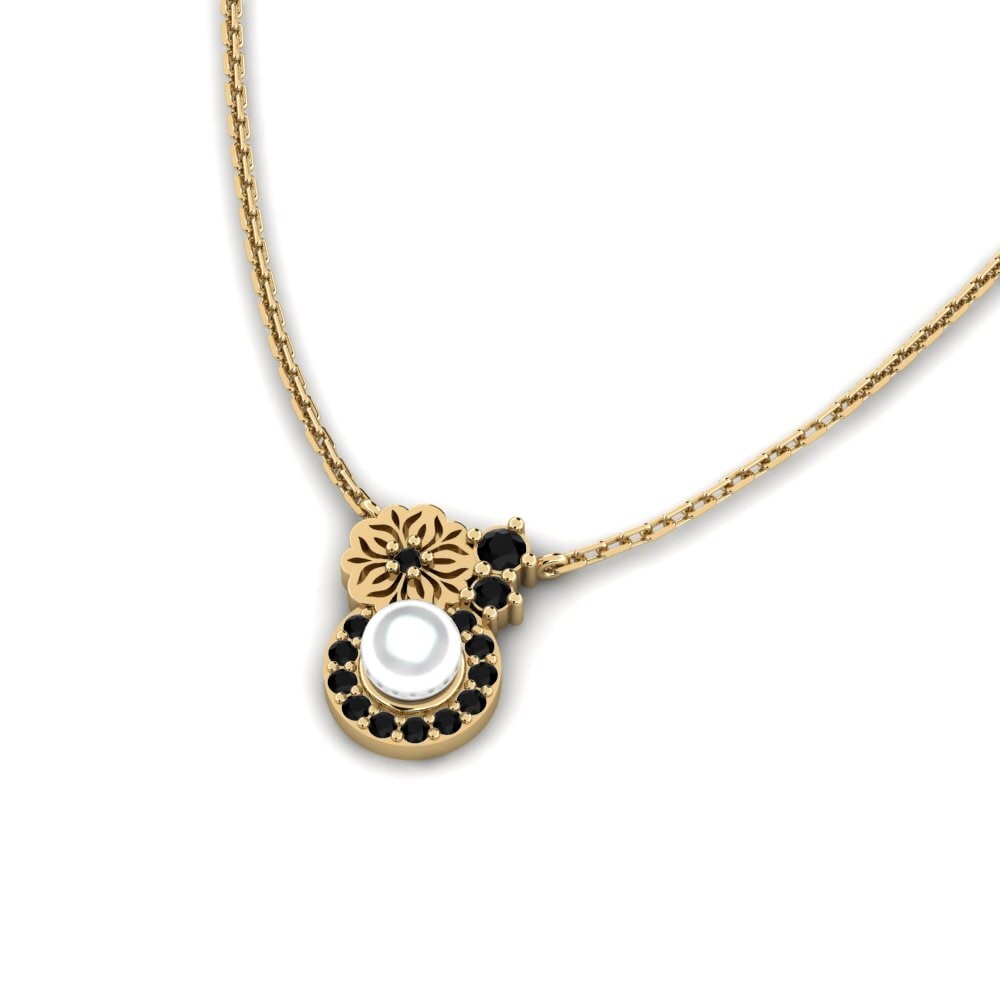 Black Diamond Women's Necklace Kusekelela