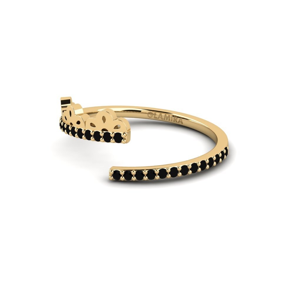 Zafiro negro Anillo Kwenama
