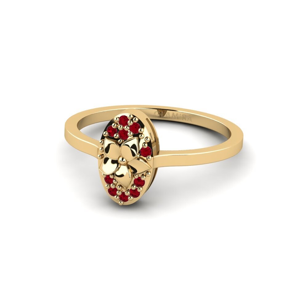 Circonita Roja Anillo Lexington