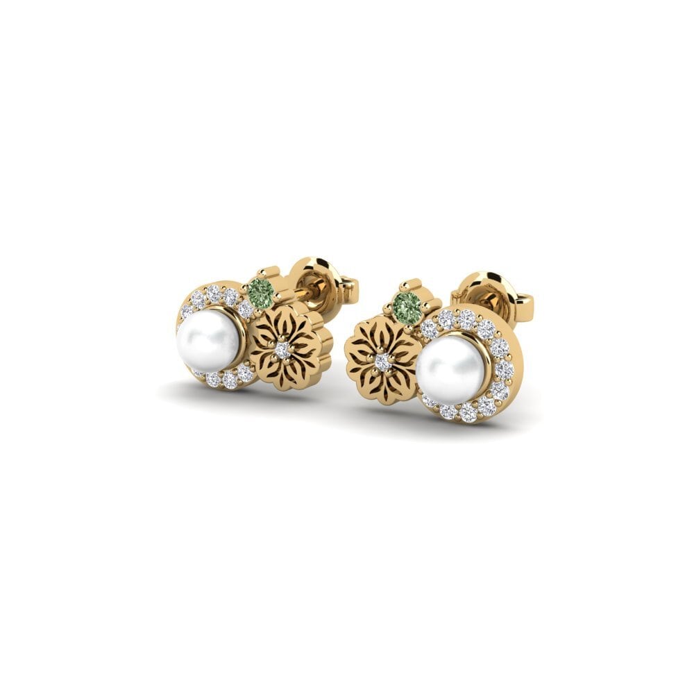 Green Diamond Women's Earring Liang