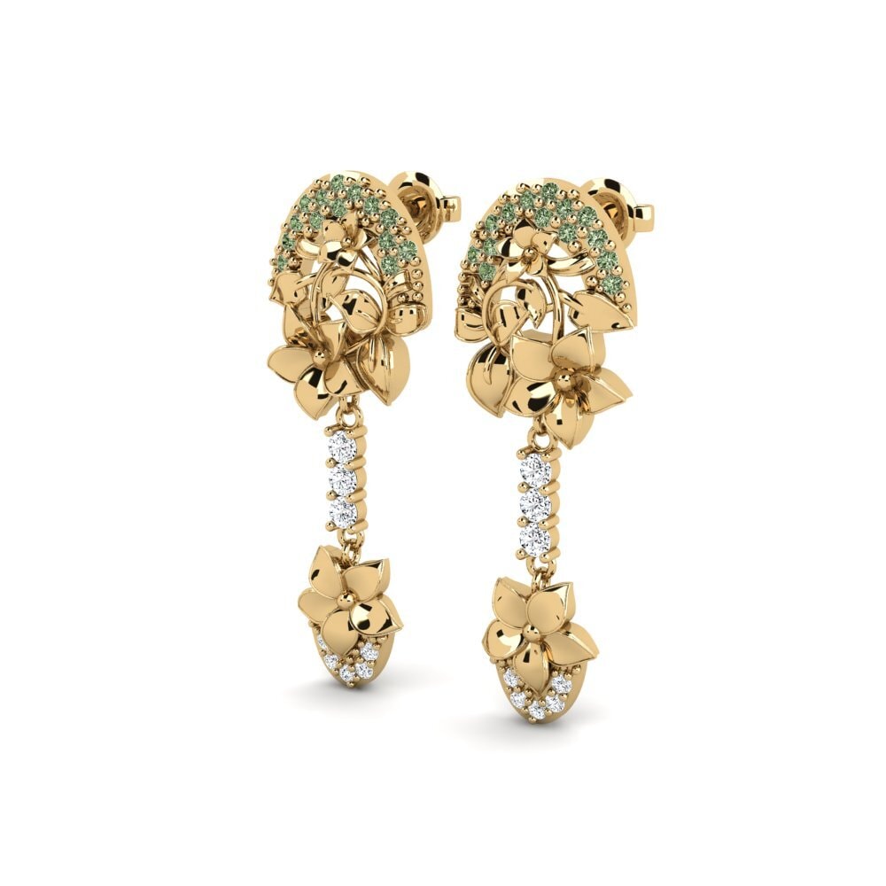 Green Diamond Women's Earring Mirai